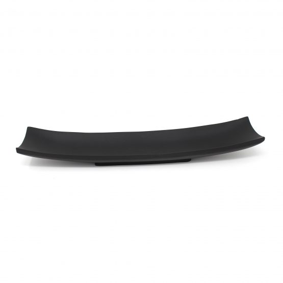 Schale Schiff (groß) schwarz Holzschale