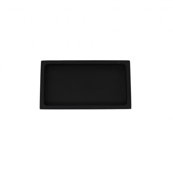 Schale Tablet Holzschale schwarz